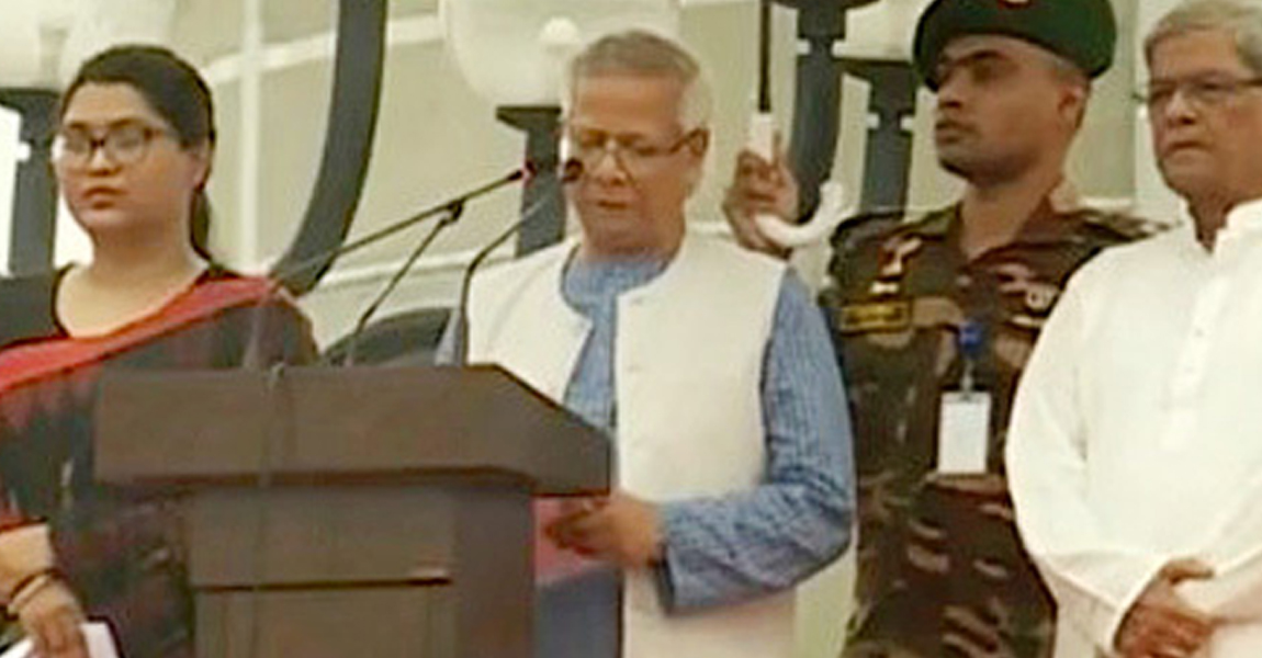 শেখ হাসিনা পদত্যাগ করে পালিয়ে যেতে বাধ্য হন: প্রধান উপদেষ্টা